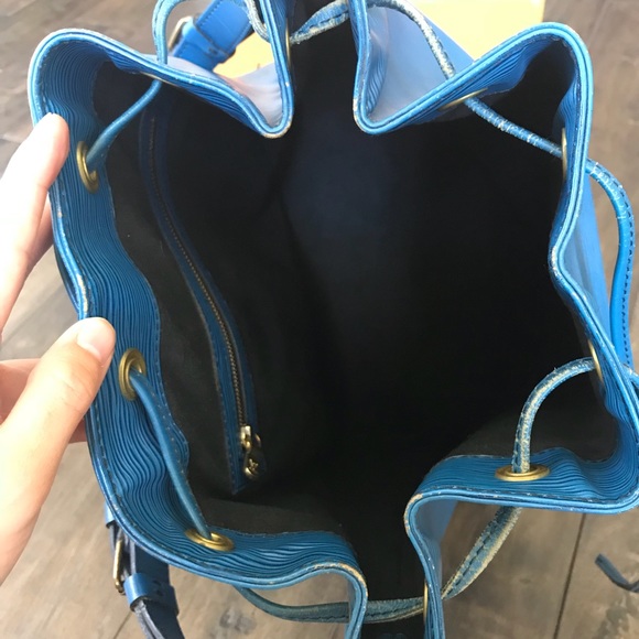 Authentic Louis Vuitton Noe GM Blue - Picture 5 of 8